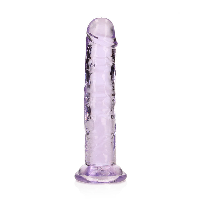 REALROCK 15.5 cm Straight Dildo 15.5 cm (6'') Dong - Purple