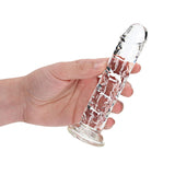 REALROCK 15.5 cm Straight Dildo - Clear - Clear 15.5 cm (6'') Dong - Image 2