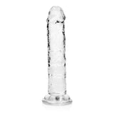 REALROCK 15.5 cm Straight Dildo - Clear - Clear 15.5 cm (6'') Dong - Image 4