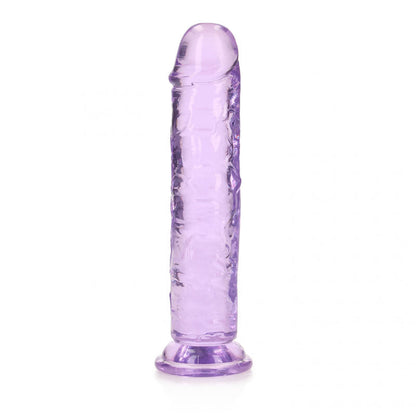 REALROCK 18 cm Straight Dildo 18 cm (7'') Dong - Purple