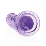 REALROCK 18 cm Straight Dildo - Purple - Purple 18 cm (7'') Dong - Image 5