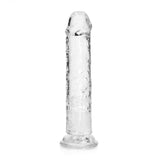 REALROCK 18 cm Straight Dildo - Clear - Clear 18 cm (7'') Dong - Image 4