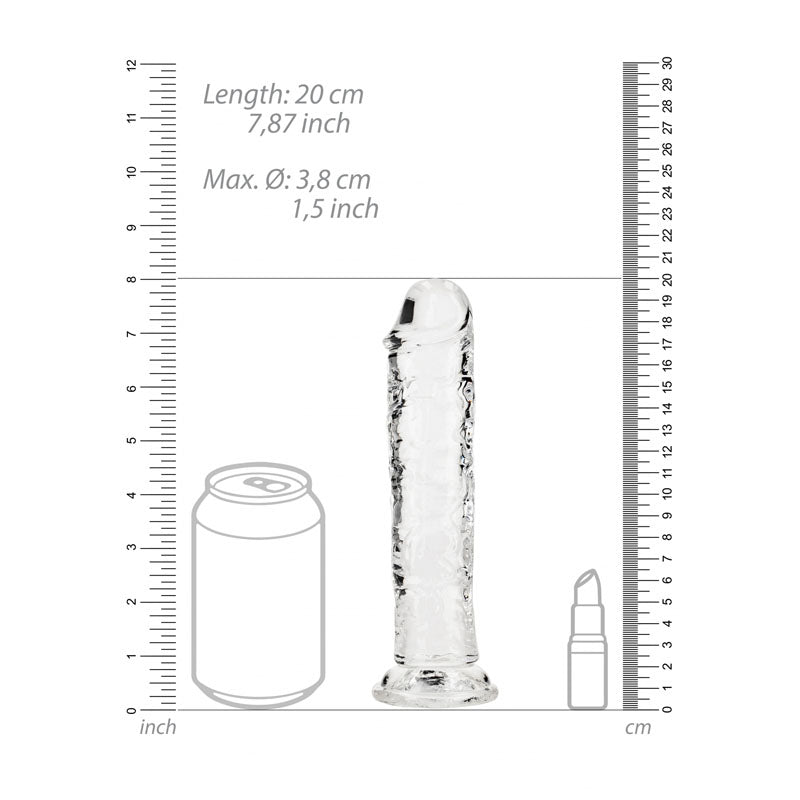 REALROCK 18 cm Straight Dildo 18 cm (7'') Dong