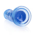 REALROCK 20 cm Straight Dildo - Blue - Blue 20 cm (8'') Dong