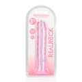 REALROCK 20 cm Straight Dildo - Pink - Pink 20 cm (8'') Dong