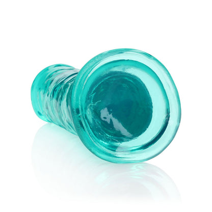 REALROCK 20 cm Straight Dildo - Turquoise 20 cm (8'') Dong