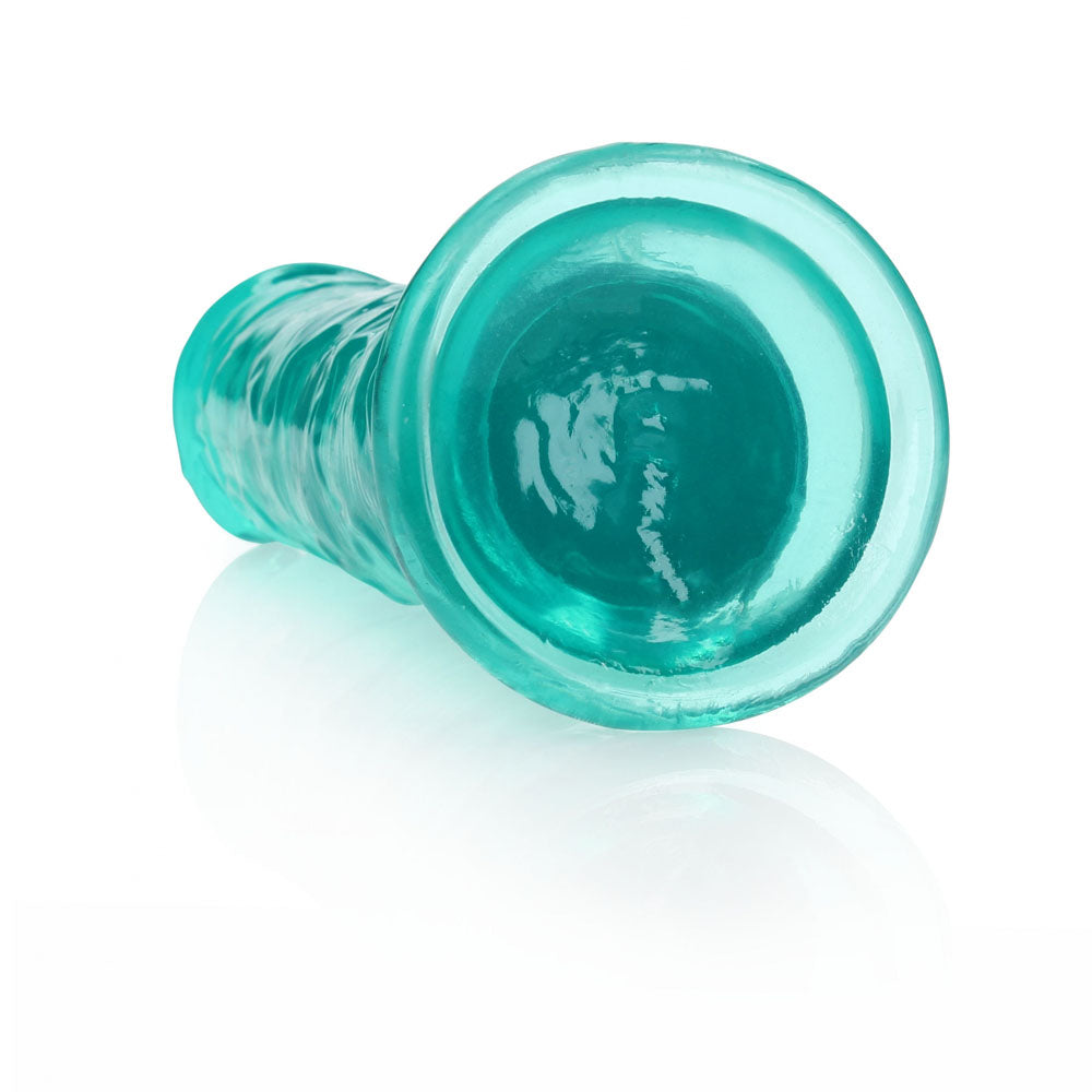 REALROCK 25 cm Straight Dildo - Turquoise 25 cm (10'') Dong