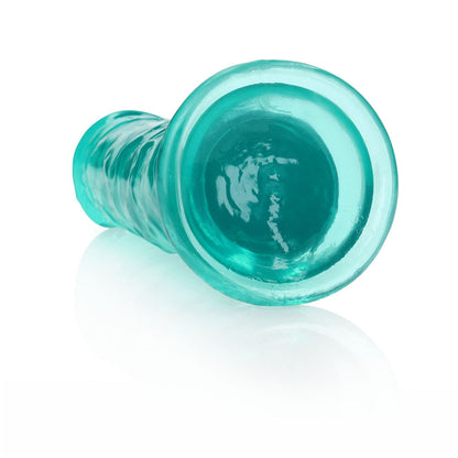 REALROCK 25 cm Straight Dildo - Turquoise 25 cm (10'') Dong