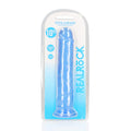 REALROCK 28 cm Straight Dildo - Blue - Blue 28 cm (10'') Dong