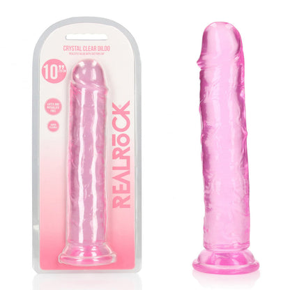 REALROCK 28 cm Straight Dildo 28 cm (10'') Dong - Pink
