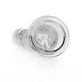 REALROCK 28 cm Straight Dildo - Transparent - Clear 28 cm (10'') Dong