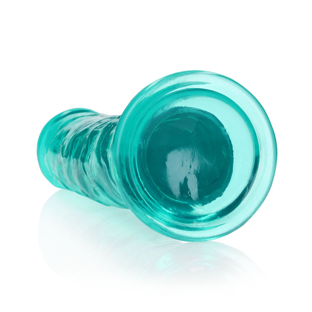 REALROCK 28 cm Straight Dildo - Turquoise 28 cm (10'') Dong