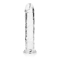 REALROCK 31 cm Straight Dildo - Clear - Clear 31 cm (11'') Dong