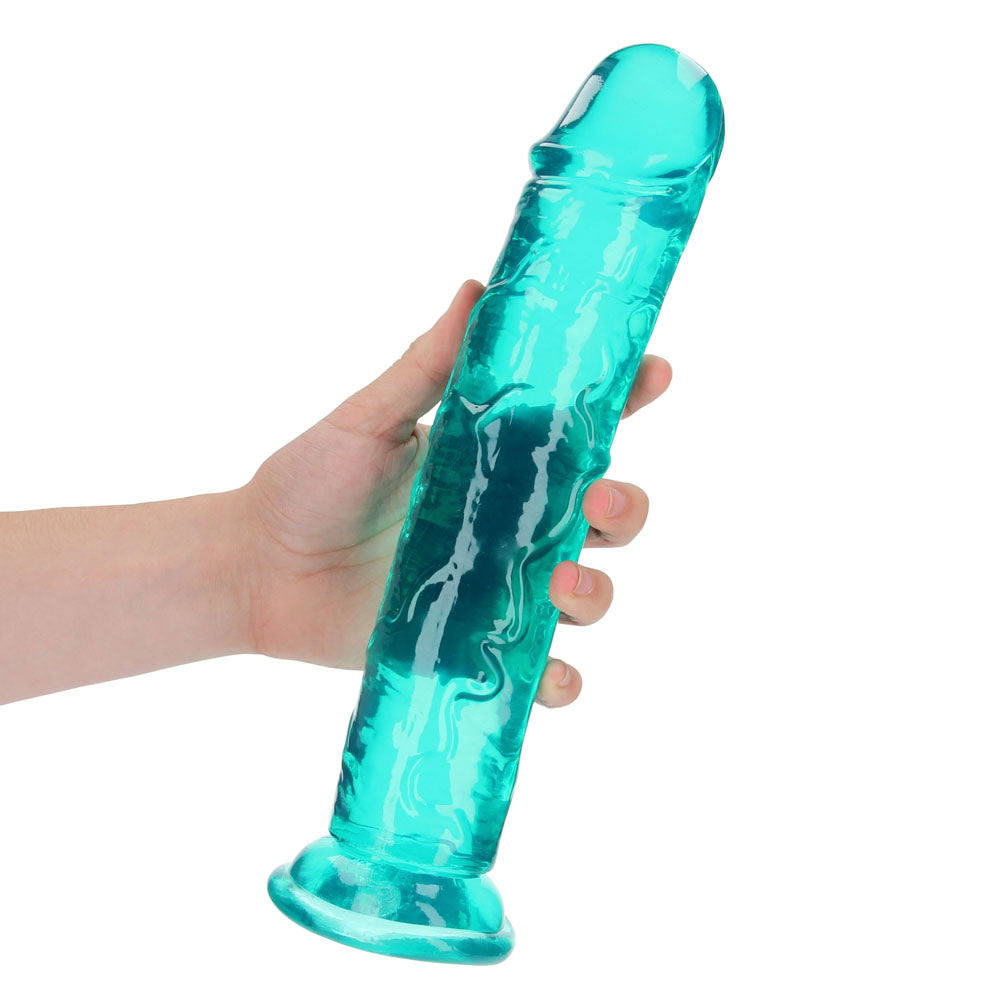 REALROCK 31 cm Straight Dildo - Turquoise 31 cm (11'') Dong