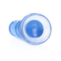 REALROCK 14 cm Curvy Anal Plug - Blue - Blue 14 cm (4.5'') Butt Plug