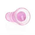 REALROCK 14 cm Curvy Anal Plug - Pink - Pink 14 cm (4.5'') Butt Plug