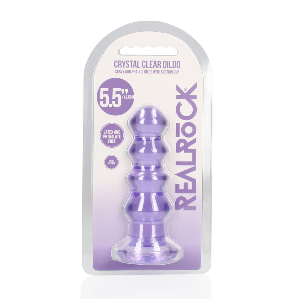 REALROCK 14 cm Curvy Anal Plug 14 cm (4.5'') Butt Plug