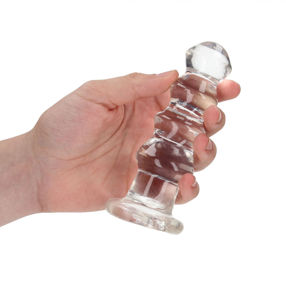 REALROCK 14 cm Curvy Anal Plug 14 cm (4.5'') Butt Plug