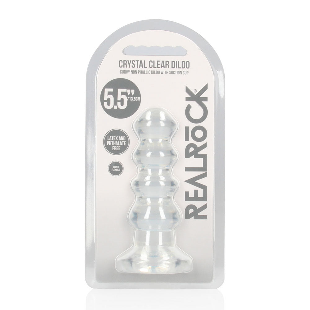 REALROCK 14 cm Curvy Anal Plug 14 cm (4.5'') Butt Plug