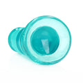 REALROCK 14 cm Curvy Anal Plug - Turquoise - Turquoise 14 cm (4.5'') Butt Plug