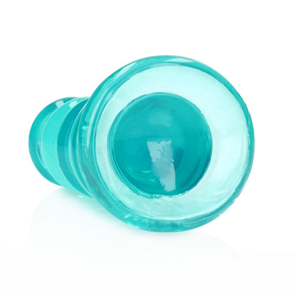 REALROCK 14 cm Curvy Anal Plug - Turquoise 14 cm (4.5'') Butt Plug