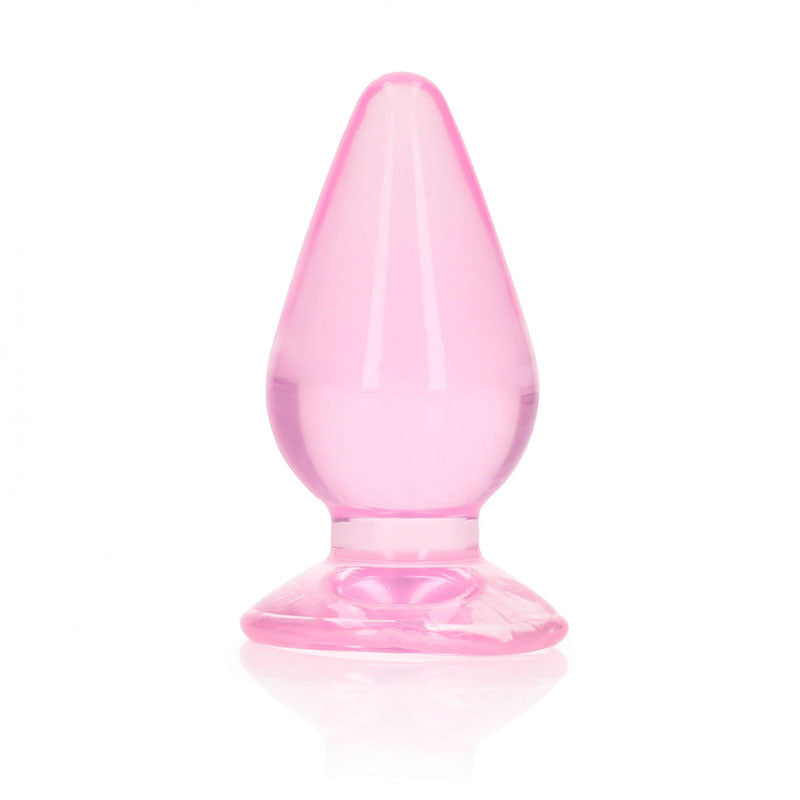 REALROCK 9 cm Anal Plug 9 cm (3.5'') Butt Plug - Pink