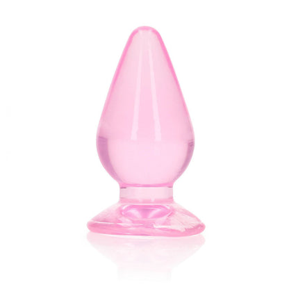 REALROCK 9 cm Anal Plug 9 cm (3.5'') Butt Plug - Pink
