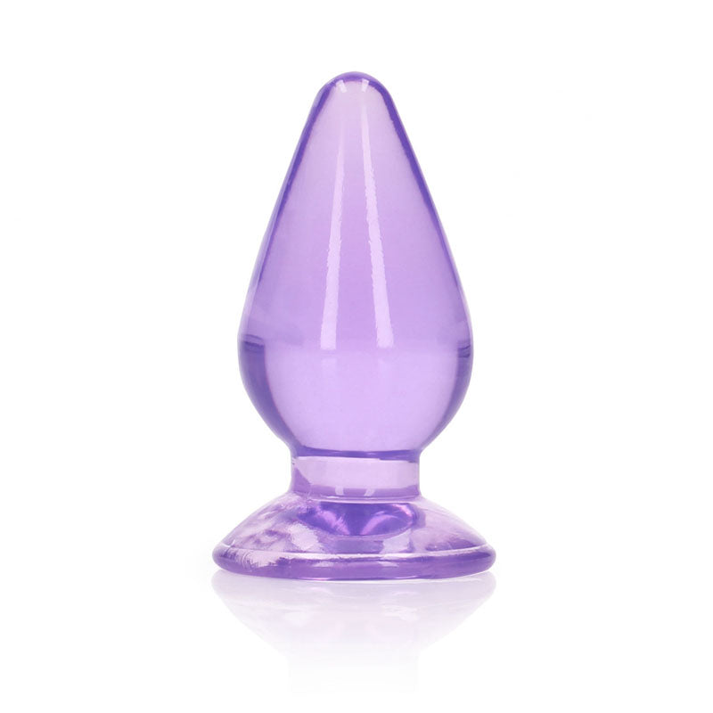 REALROCK 9 cm Anal Plug 9 cm (3.5'') Butt Plug - Purple