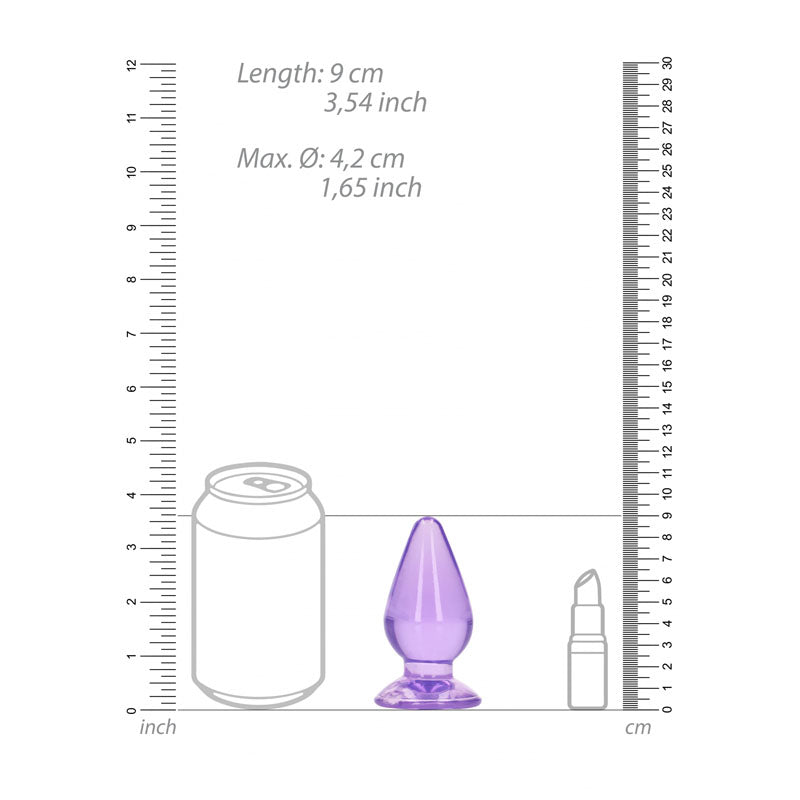 REALROCK 9 cm Anal Plug 9 cm (3.5'') Butt Plug