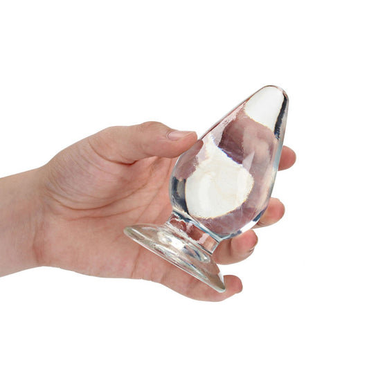 REALROCK 11.5 cm Anal Plug - Clear 11.5 cm (4.5'') Butt Plug