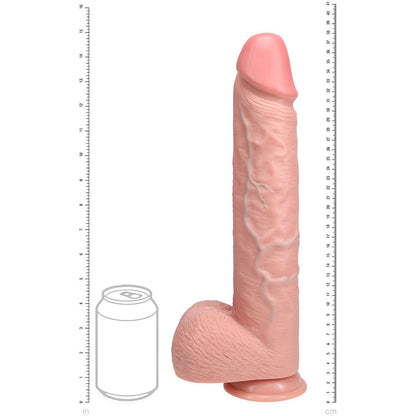 REALROCK 38cm Extra Long Dildo with Balls 38 cm (15'') Extra Long Dong