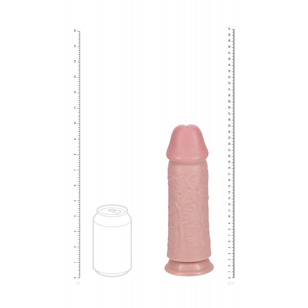 REALROCK 25cm Extra Thick Dildo - Flesh 25 cm (10'') Extra Thick Dong