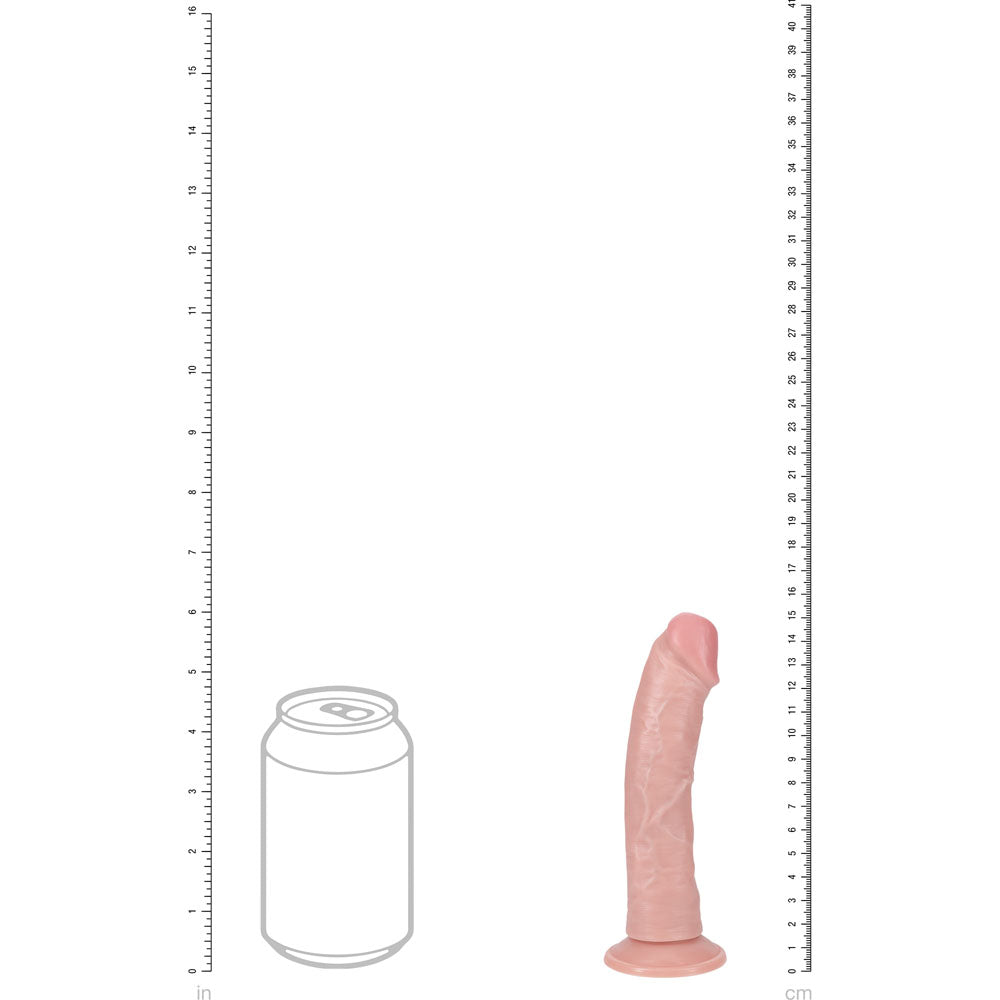 REALROCK 15cm Vibrating Cock 15.2 cm (6'') USB Rechargeable Vibrating Dong