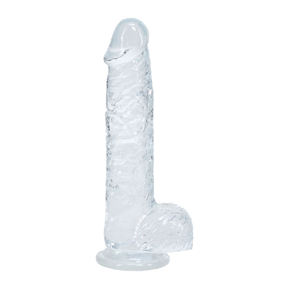 REALROCK 5'' Crystal Dildo with Balls 14.7 cm Dong