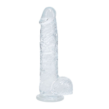 REALROCK 5'' Crystal Dildo with Balls 14.7 cm Dong