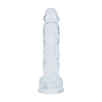 REALROCK 5'' Crystal Dildo with Balls 14.7 cm Dong