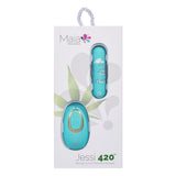 Maia JESSI 420 Remote - Sky Blue 7.6 cm USB Rechargeable Bullet with Wireless Remote - Image 4