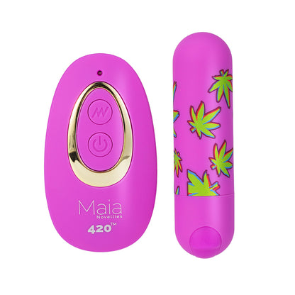 Maia JESSI 420 Remote - Purple 7.6 cm Bullet