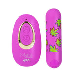 Maia JESSI 420 Remote - Purple 7.6 cm USB Rechargeable Bullet with Wireless Remote - Image 4