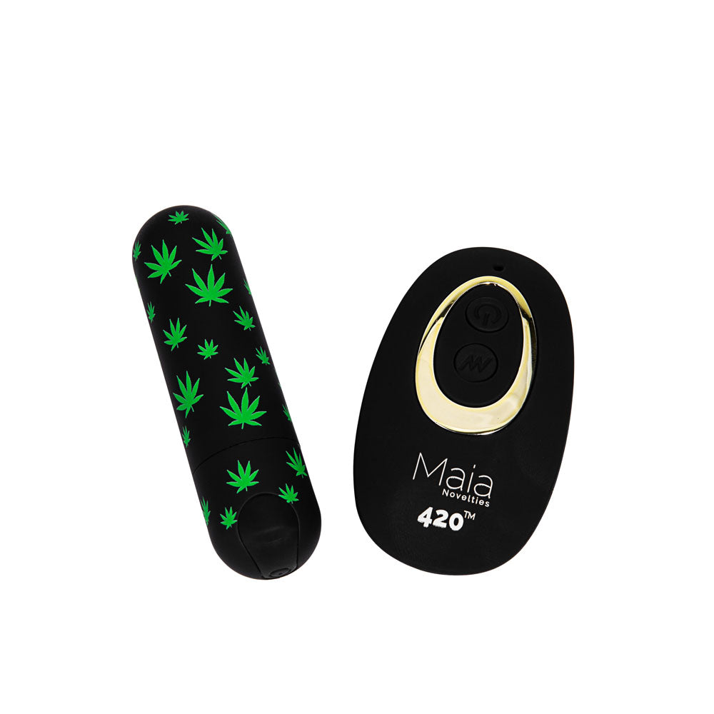 Maia DATE NIGHT 420 PANTY VIBE - S/M - Black S/M 420 Panty