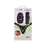 Maia DATE NIGHT 420 PANTY VIBE - S/M - Black S/M 420 Panty with Black USB Rechargeable Bullet & Remote - Image 5