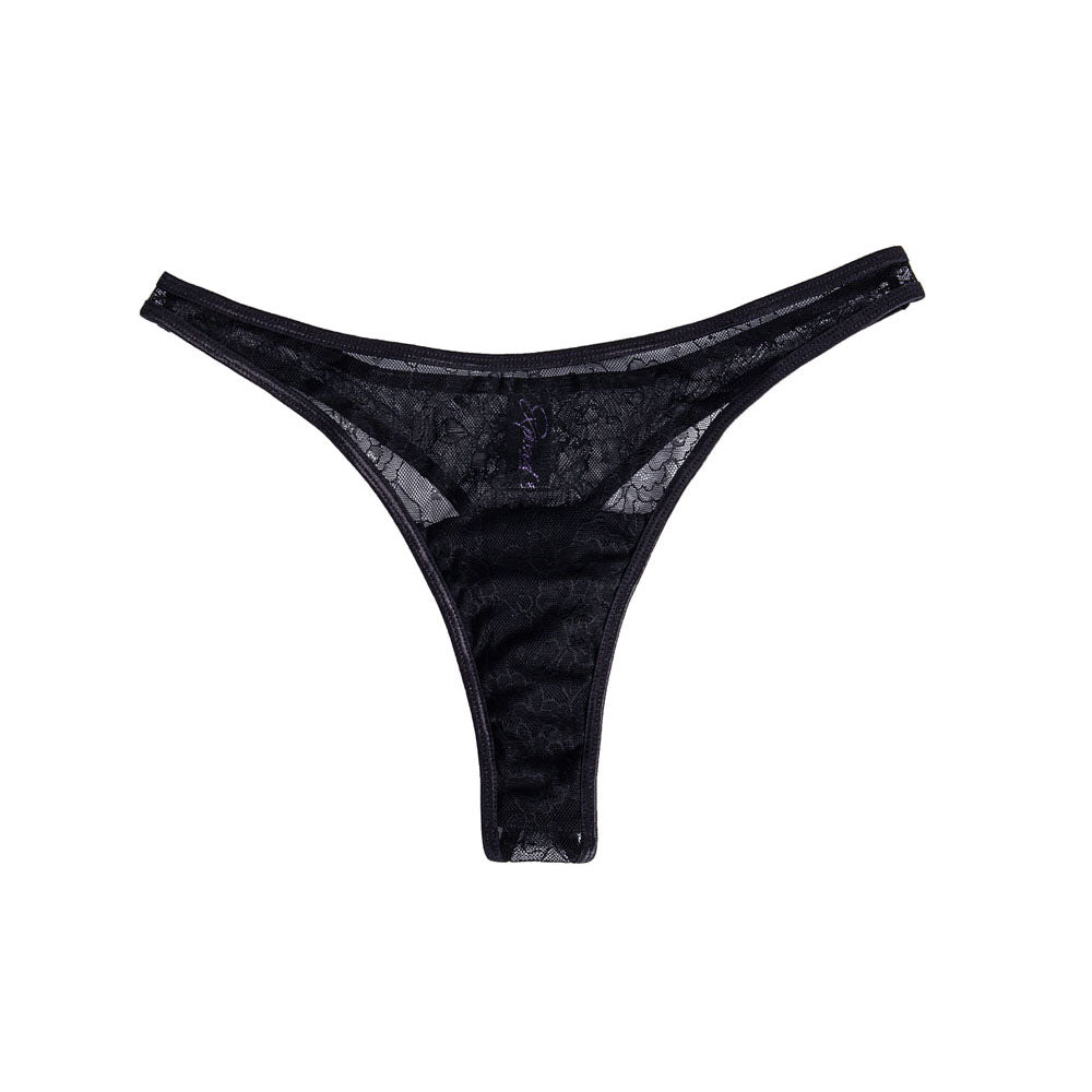 Maia DATE NIGHT PANTY VIBE - S/M - Black S/M Panty