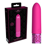ROYAL GEMS Imperial - Silicone Rechargeable Bullet - Pink 10 cm USB Rechargeable Bullet - Image 1