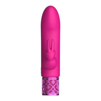ROYAL GEMS Dazzling - Silicone Rechargeable Bullet - Pink 12 cm Bullet