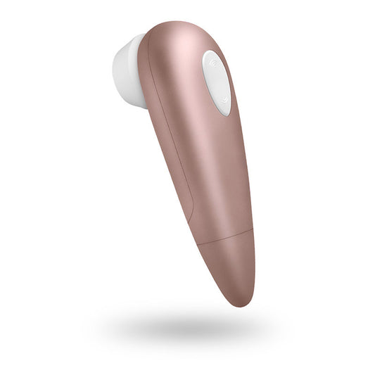Satisfyer Number 1 Clitoral Stimulator in Elegant Rose Gold - Pleasure