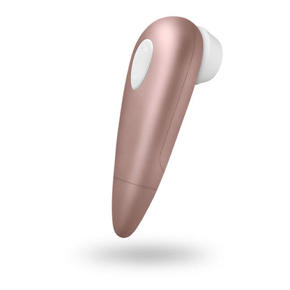 Satisfyer Number 1 Clitoral Stimulator in Elegant Rose Gold - Pleasure