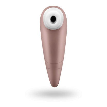 Satisfyer Number 1 Clitoral Stimulator in Elegant Rose Gold - Pleasure