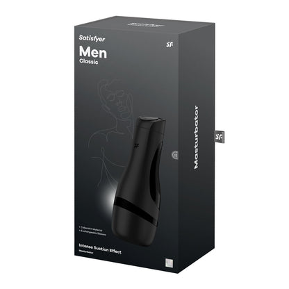 Satisfyer Men Classic Stroker - Ultimate Black Pleasure Device