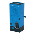 Satisfyer Men Heat Vibration - Black USB Rechargeable Masturbator for Ultimate Pleasure