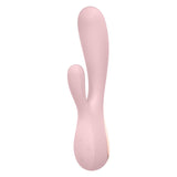 Satisfyer Mono Flex - Mauve App Controlled USB Rechargeable Rabbit Vibrator - Image 2